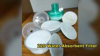 Rouleau de papier filtre HME absorbant