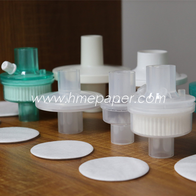 acheter 50 mm-90 mm de diamètre Papier filtrant bactérien viral VFE≥99,95% Épaisseur 2,5 mm pour équipement de protection individuelle online manufacture