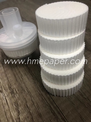 acheter Filtre à air électrique Tissu non tissé de qualité médicale en coton à air chaud 99,99% BFE 0,5 u Porosité rouleaux de papier ondulé online manufacture