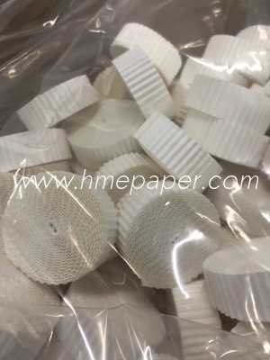acheter Papier filtre HME à pagaie en bois circulaire pour une efficacité de filtration personnalisée de 99,99% online manufacture