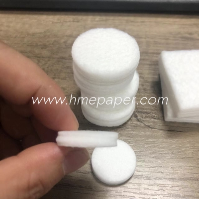 acheter Élément de filtre absorbant circulaire blanc pour le filtre respiratoire online manufacture