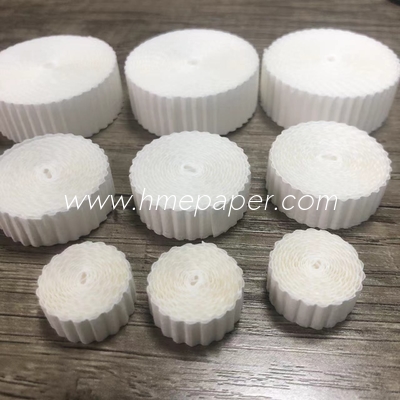 acheter Diamètre papier filtre HME personnalisé en rouleau de papier filtre HME ondulé absorbant online manufacture