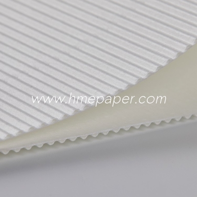 280% Corrugated Absorbent HME Filter Paper Roll 180gsm Wood Cotton Push