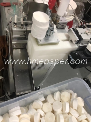 Machine de laminage à la bande de papier à filtre HME 22 à 60 mm 12 pièces/min Production pour le laminage au rouleau