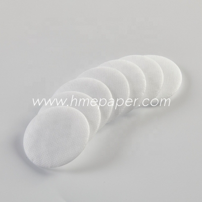 Papier filtrant viral bactérien blanc de diamètre 50 mm à 90 mm pour le filtre de spirométrie