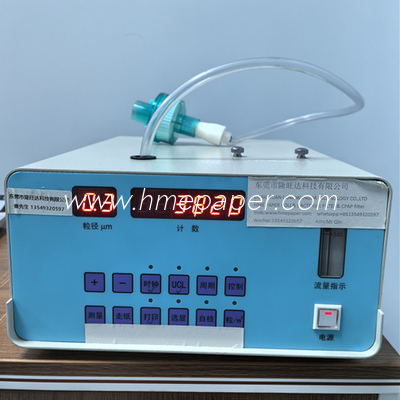 Digital display Filtration efficiency test equipment for HME Filter  BV filter and spirometry filter